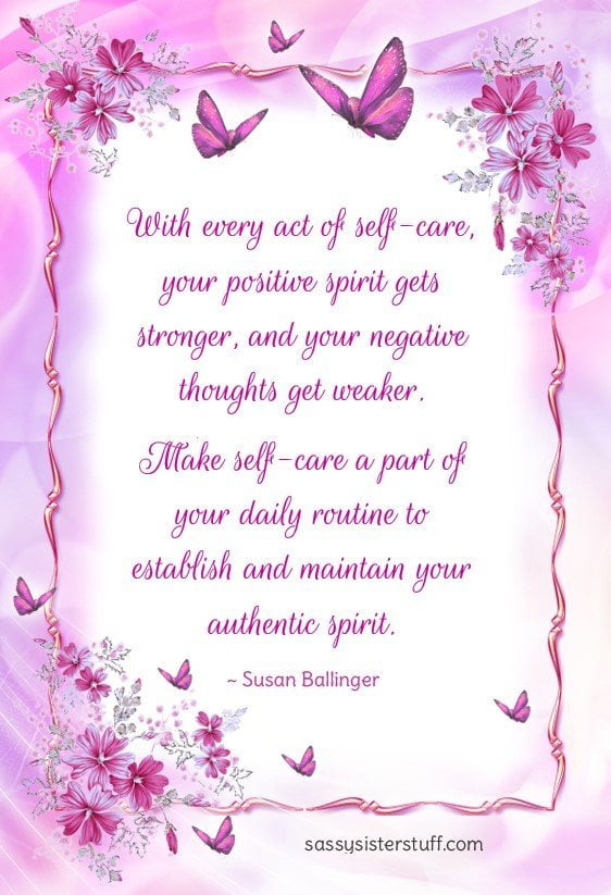 self care quote to visualize your highest self and find your authentic spirit