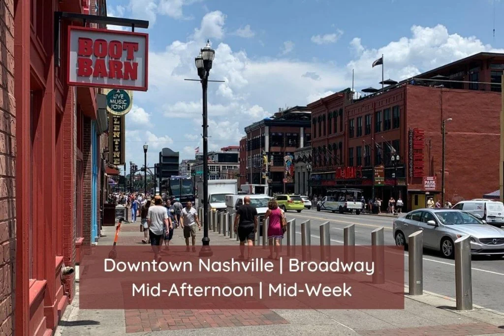 image of downtown where people have family fun in Nashville