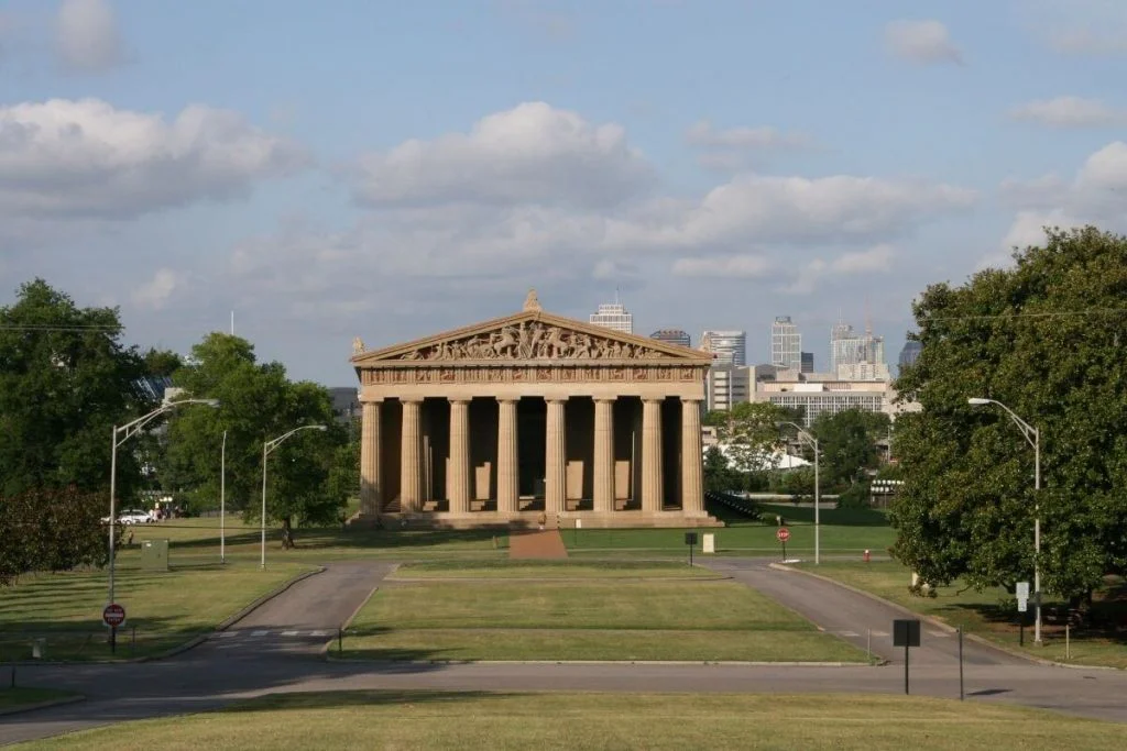 families can enjoy the replica of the Parthenon in Nashville