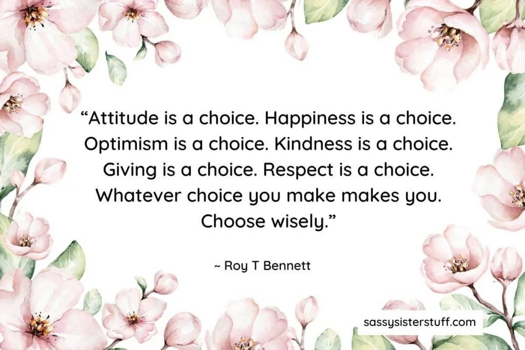 choose wisely personal growth quote by roy t bennett