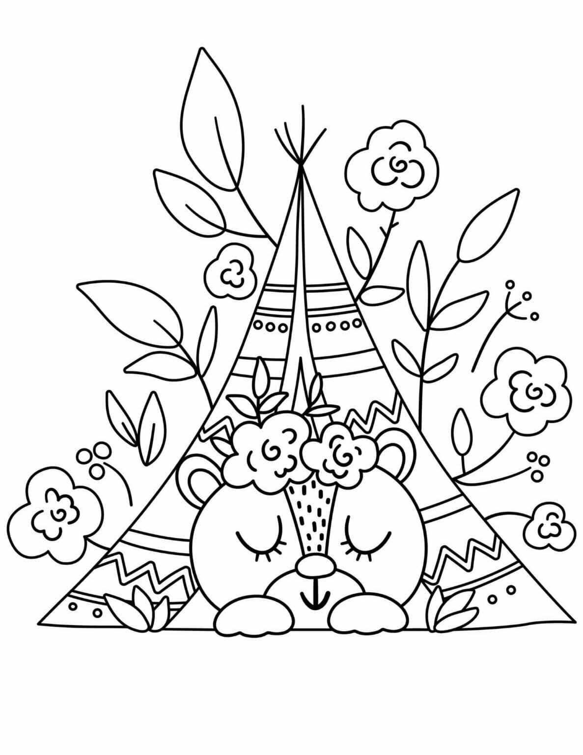 19 Calming Coloring Pages for a Beautiful Spring (Free) | Sassy Sister ...