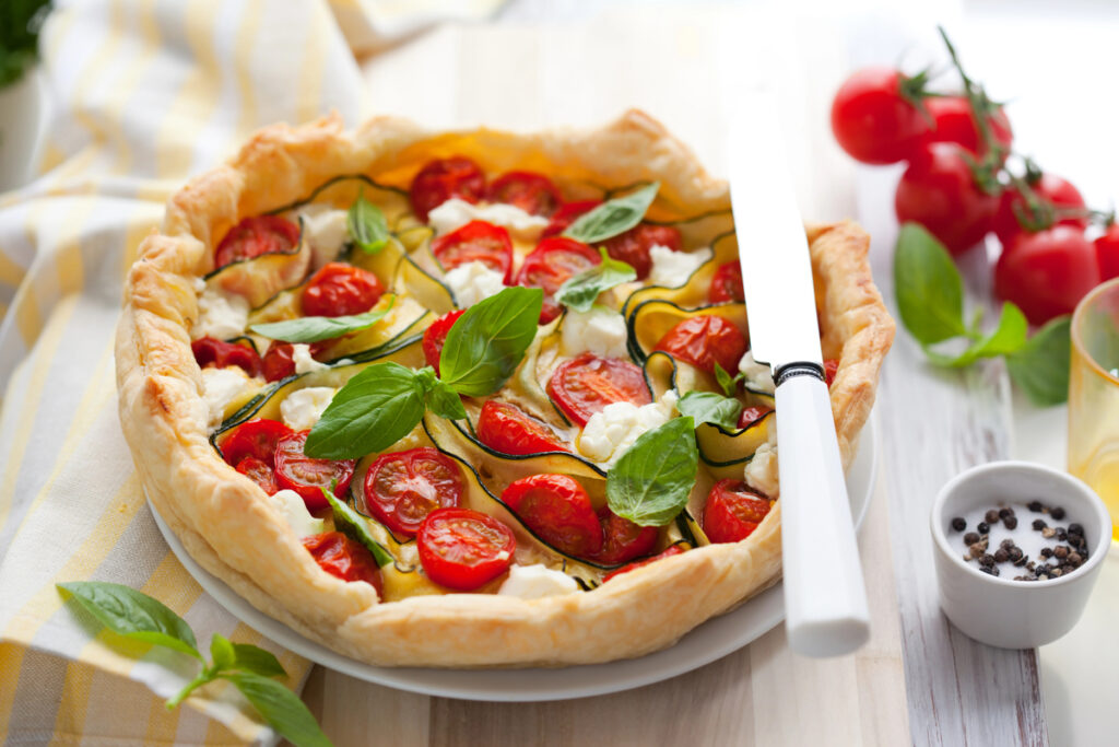 Cherry Tomato Pie