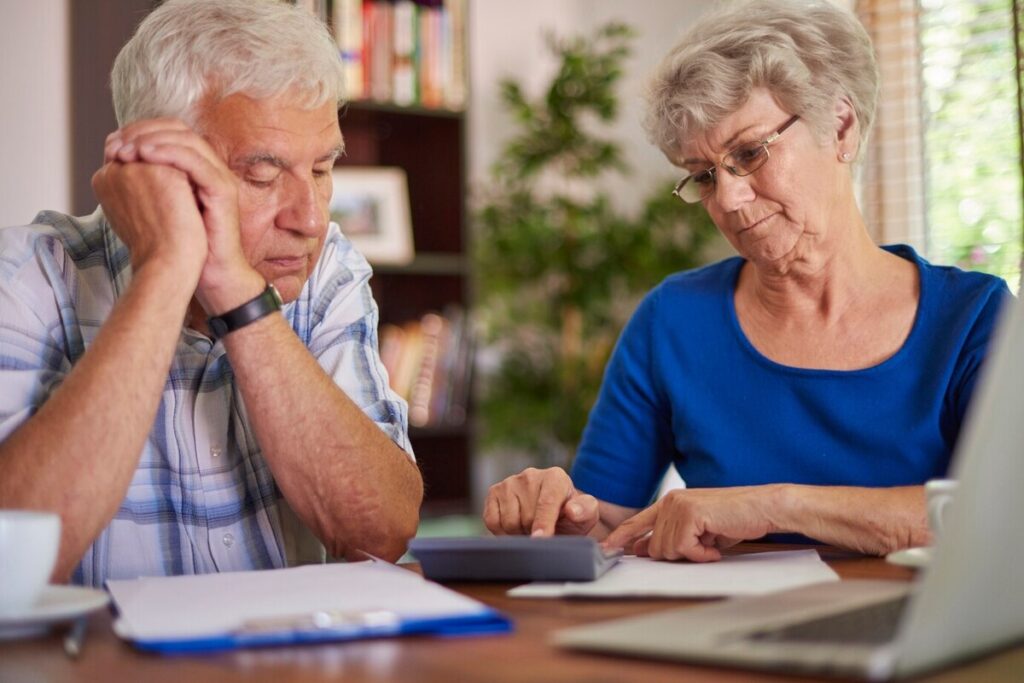 Financial problem of the senior couple