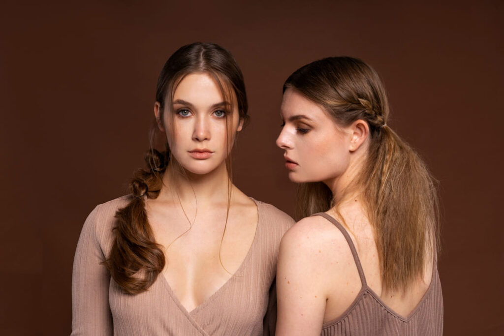 Avoid plunging necklines