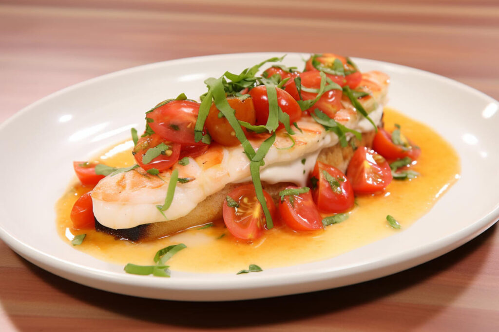 Baked Cod with Cherry Tomatoes