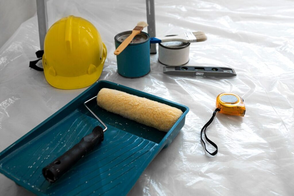 Paint Rollers and Brushes