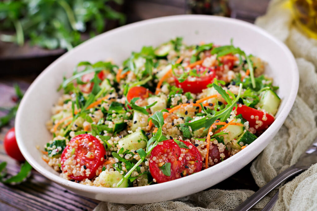 Quinoa and Roasted Veggie Salad