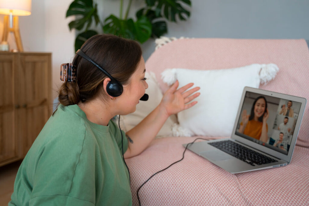 weekly video call