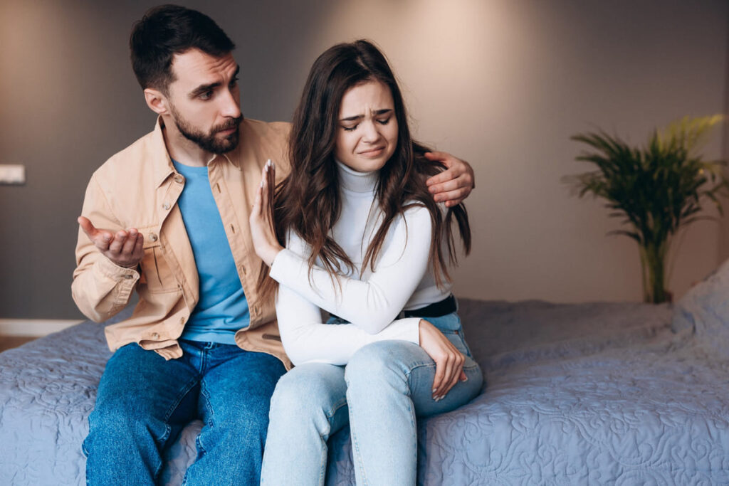 Arguments feel cyclical and unresolved