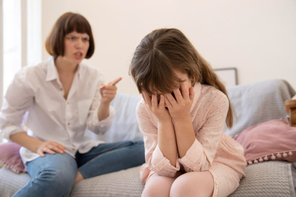 Constant criticism from parents