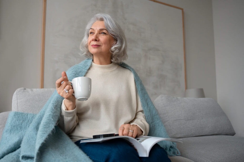 Cozy soft throw blanket