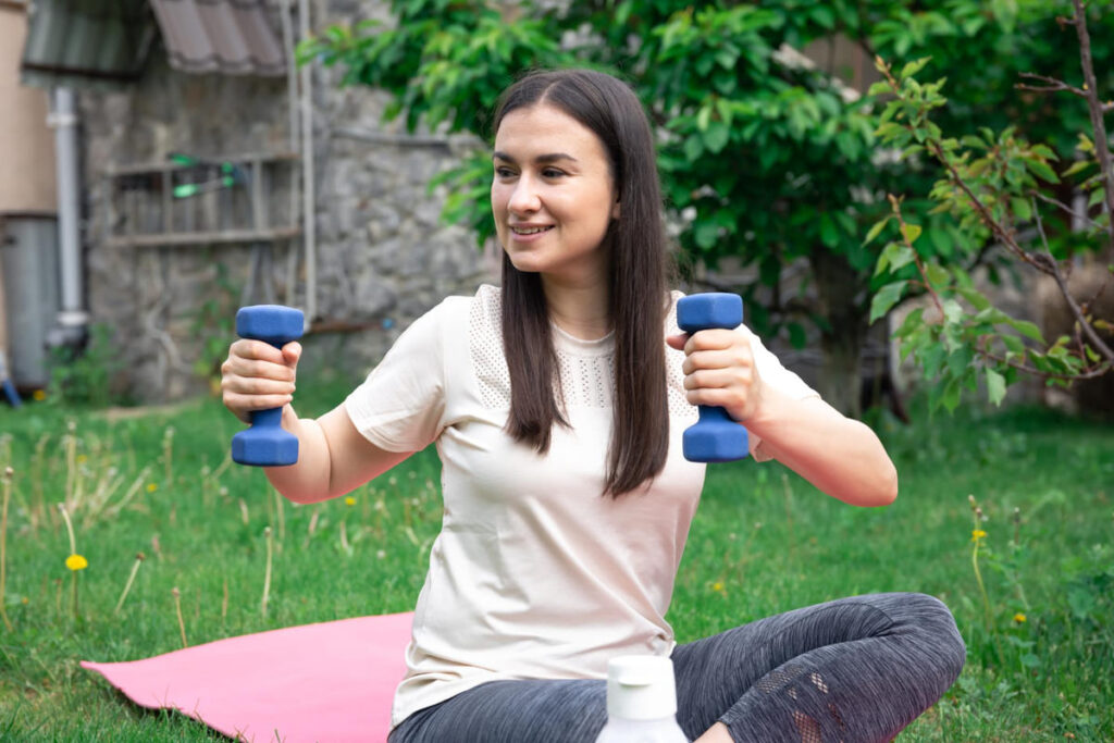 Engaging in regular physical exercise