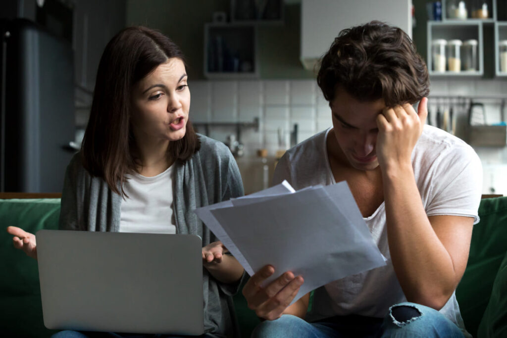 Financial stress is a leading cause of tension