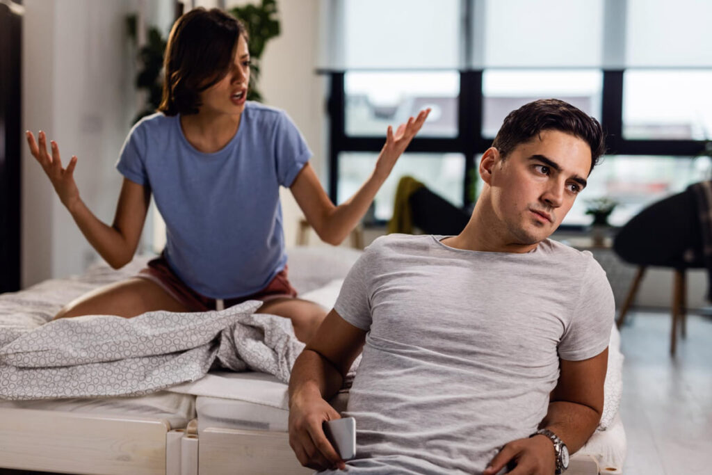 Ignoring intimacy and clososeness issues
