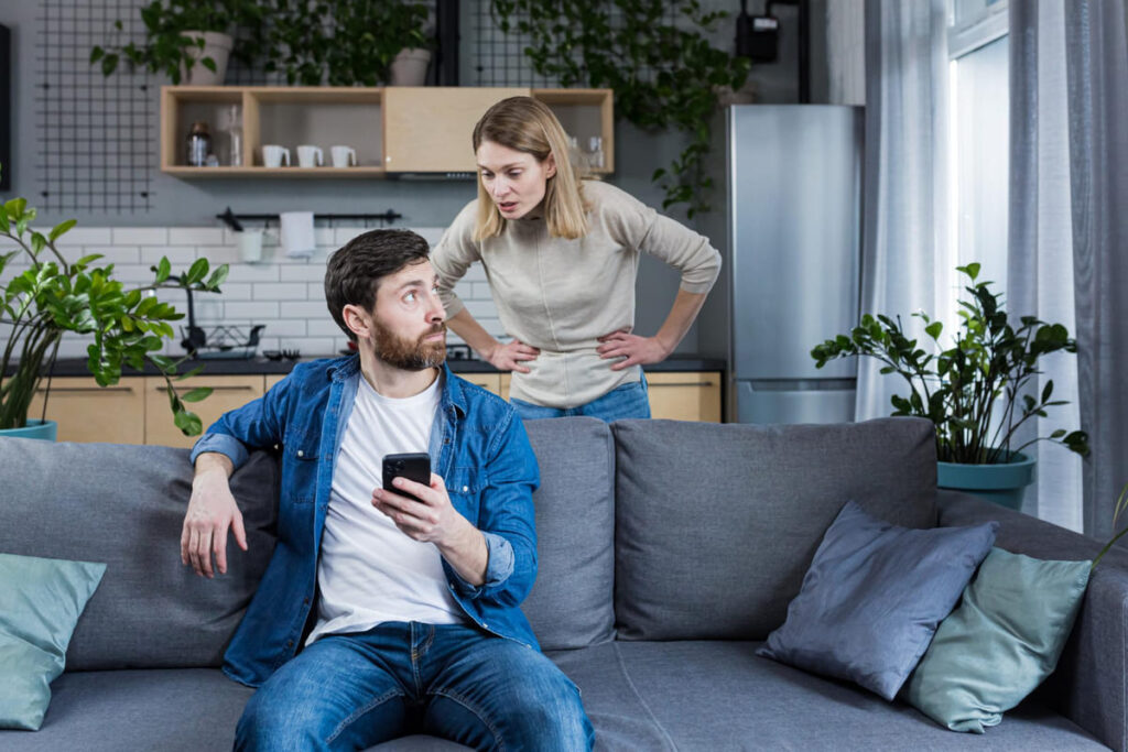 Keeping secrets or hiding important information