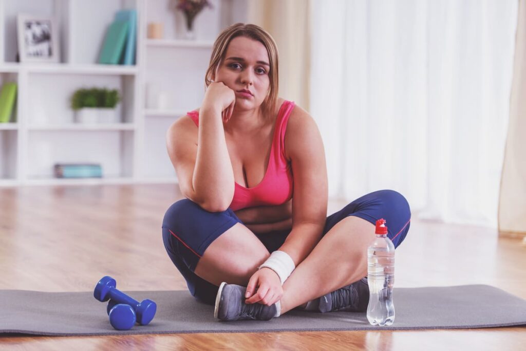 Lack of regular exercise