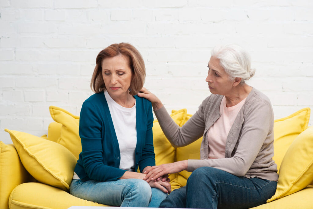 Lack of visible role models discussing mental health after 40