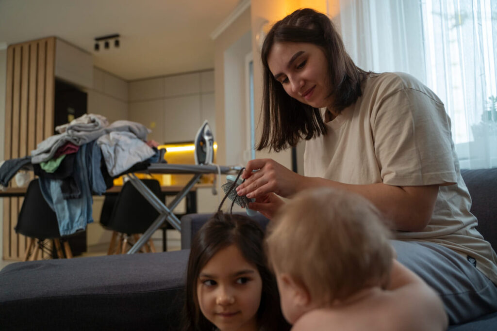 Less influenced by peer parenting pressure