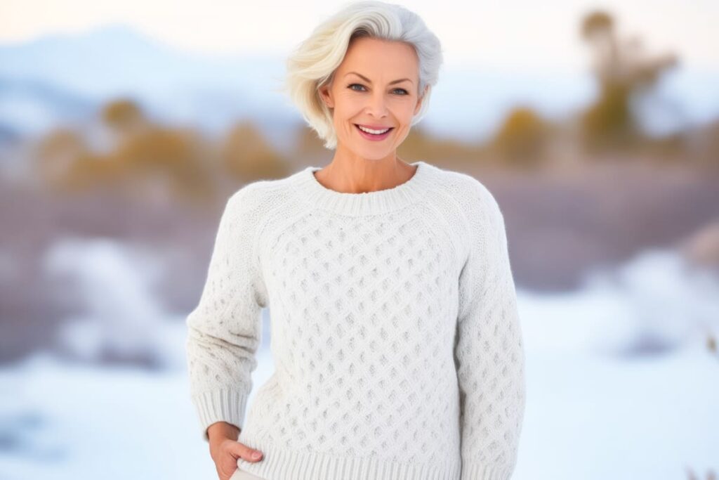 Lightweight cashmere sweater
