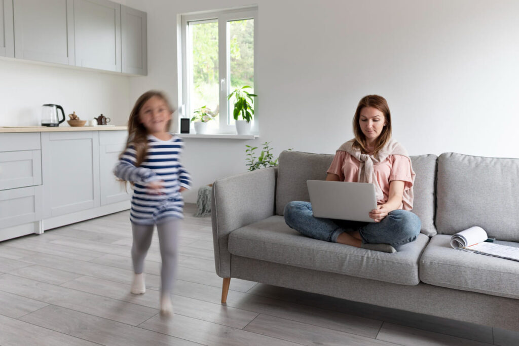 Lower energy levels make keeping up with kids tougher.