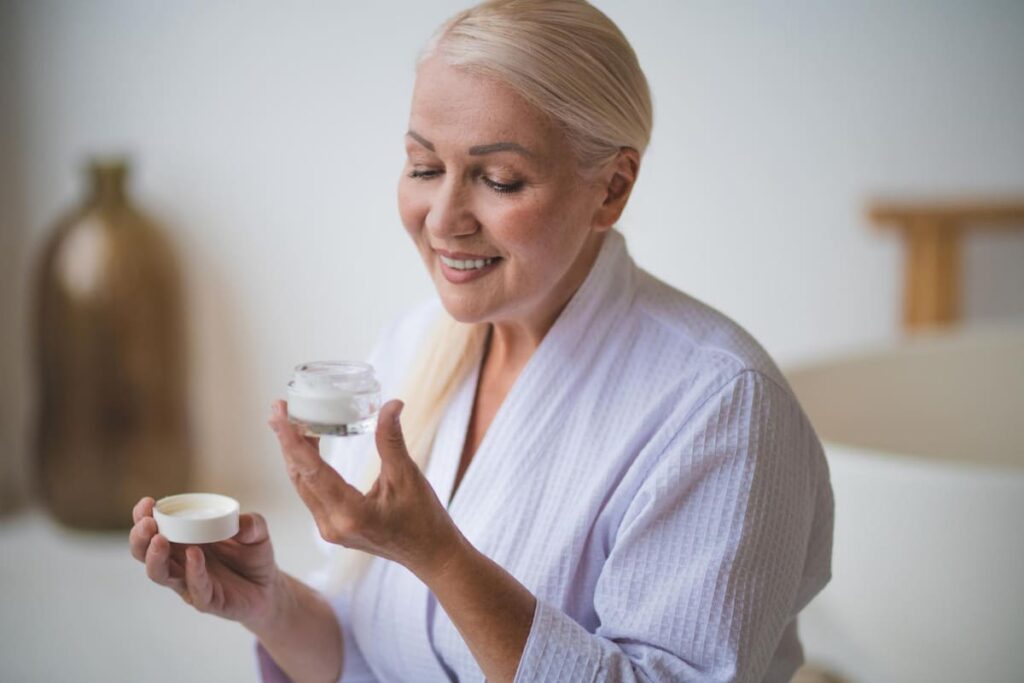 Nurturing night cream like Olay Regenerist