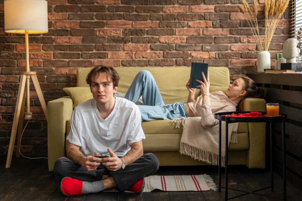 Overusing technology to avoid interaction
