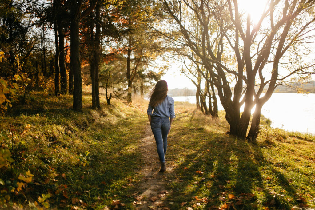 Savor a sunrise walk