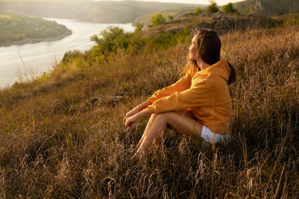 Spend time in nature for mental clarity