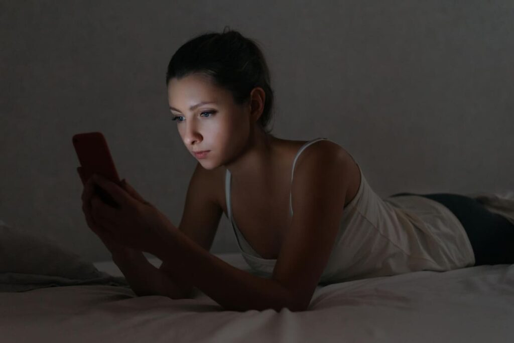 Stop scrolling endlessly on your phone before bed