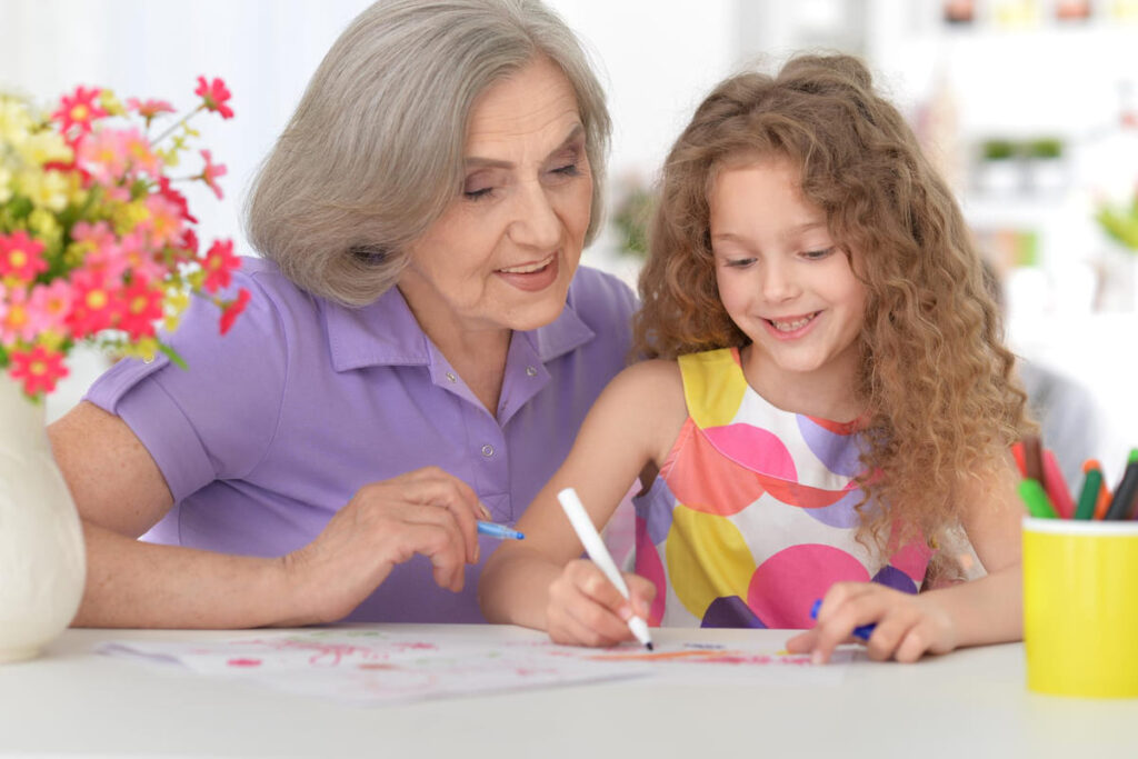 The joy of receiving handmade drawings from your grandkids