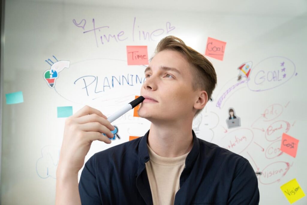 Unwilling to set personal goals or plans