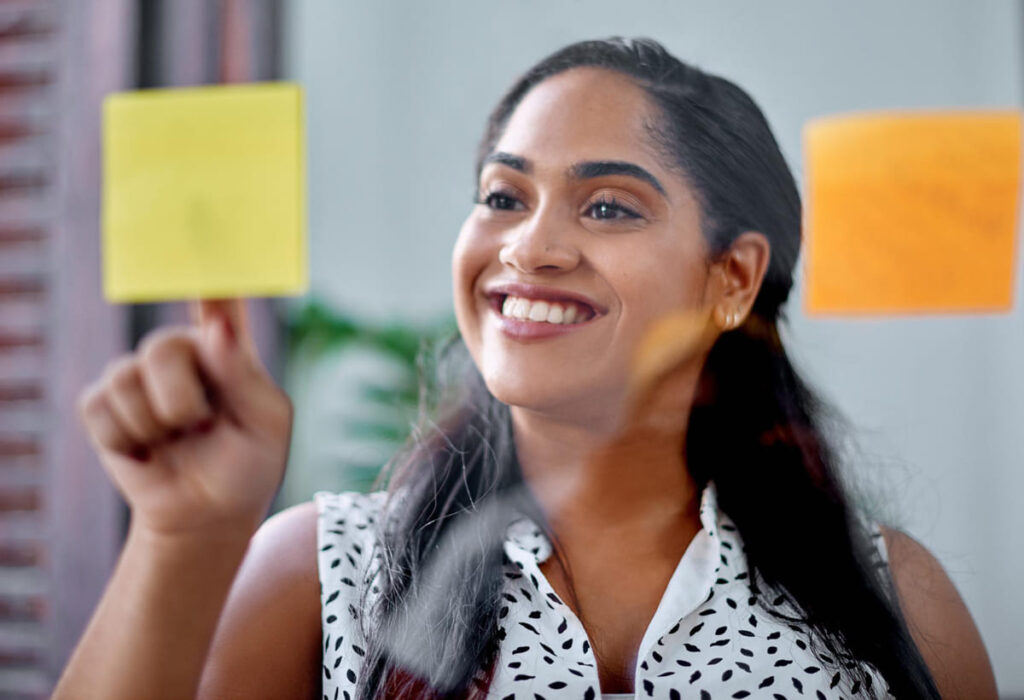 Use positive self-talk and affirmations