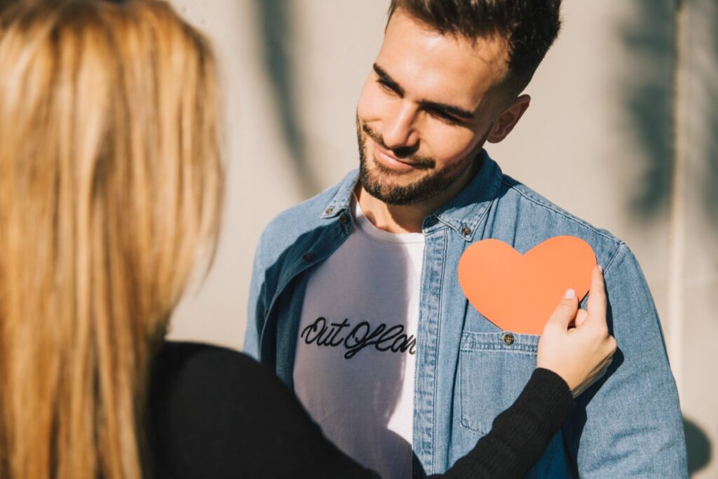 Always being the first to say ‘I love you’