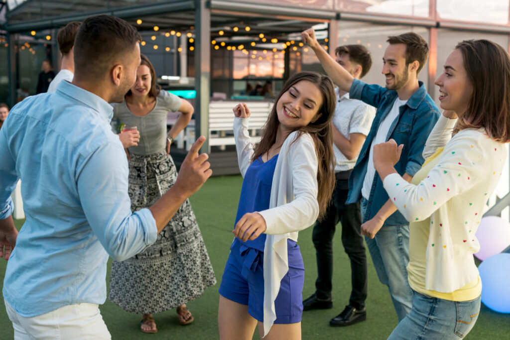 Attend neighborhood block parties
