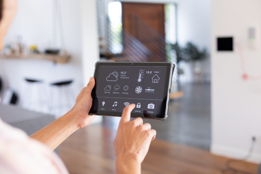 Automated smart home system Crestron