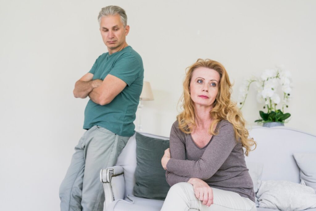 Avoid blaming during arguments