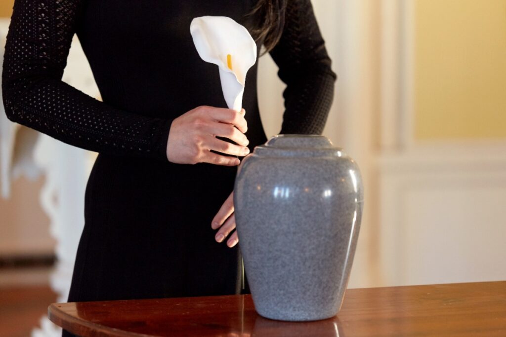 Choose a preferred burial or cremation method