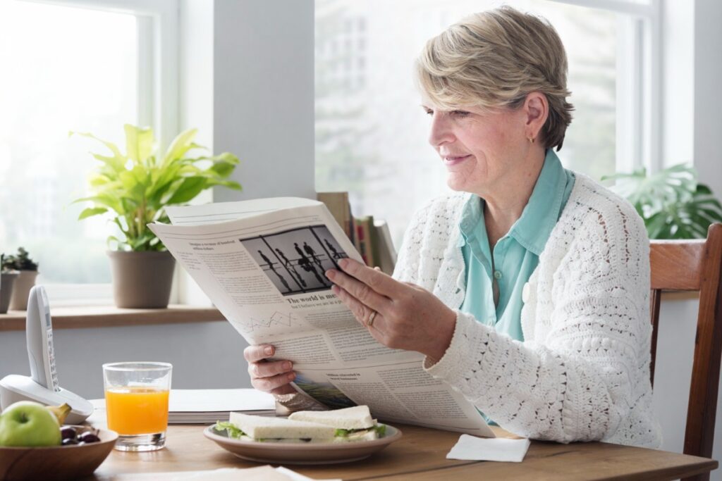 Clip coupons from Sunday newspapers
