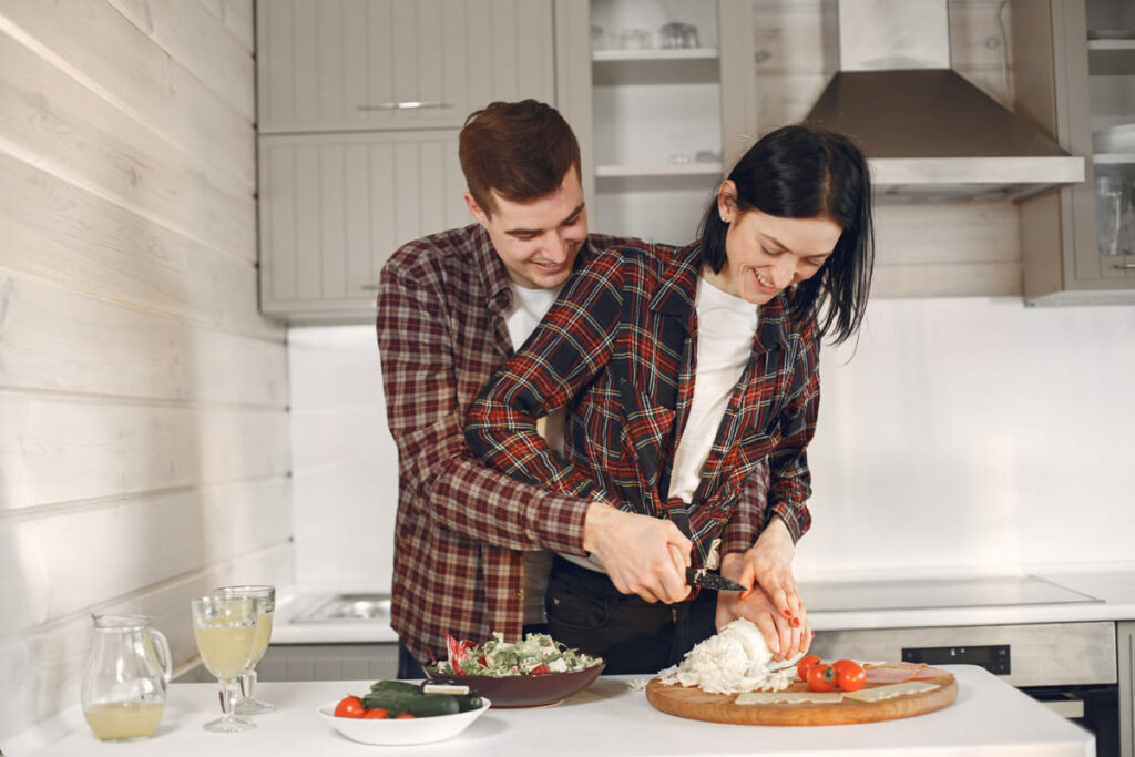 Cook meals together