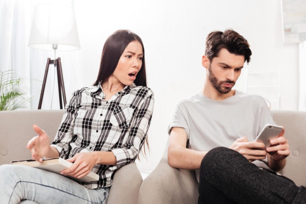Don't compare their partner to others