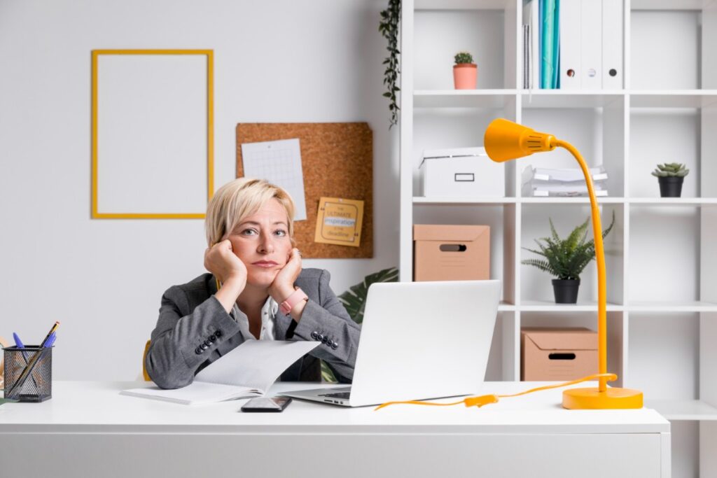 Failing to follow up on emails