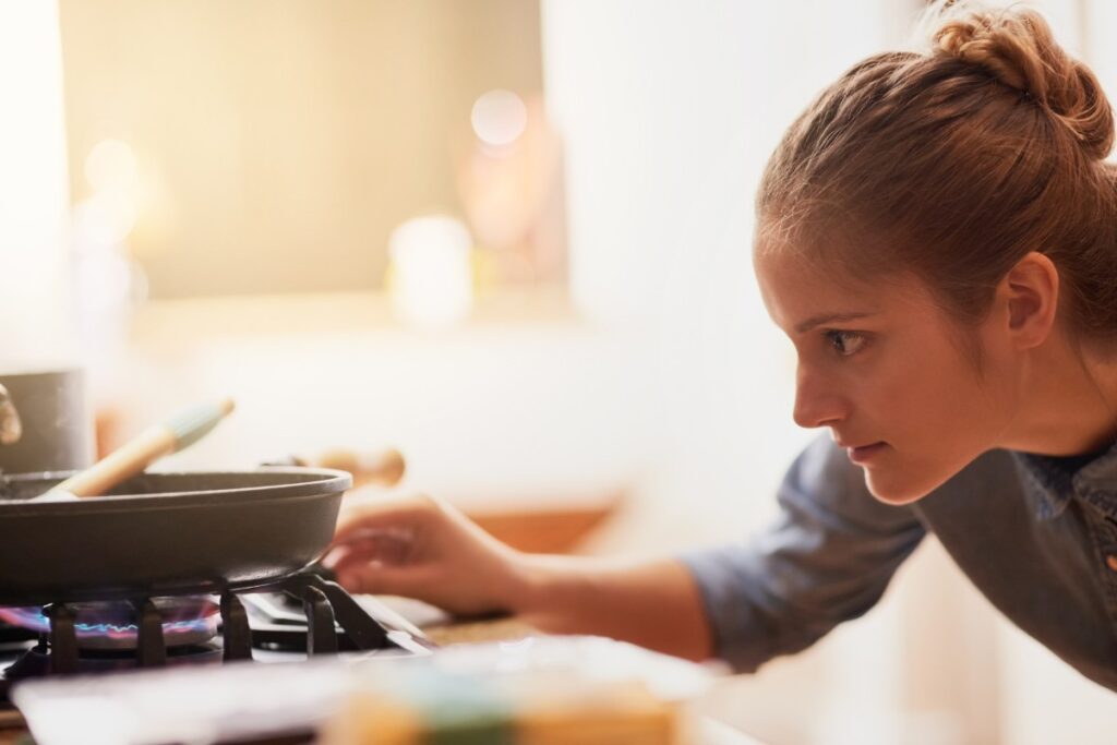 Forgetting simple tasks like turning off the stove