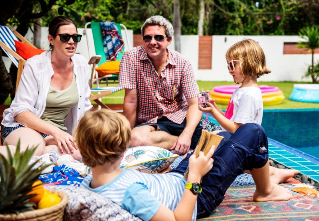 Having a massive family reunion every summer