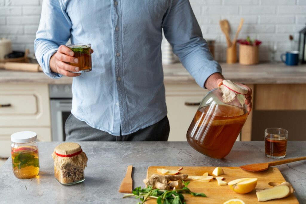 Having a stash of homemade remedies like Vicks and honey