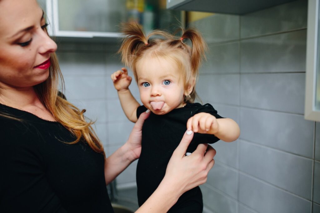 Hiding embarrassing baby photos