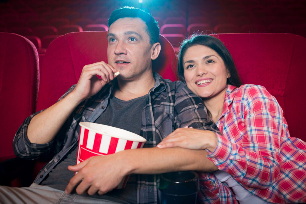 Hold hands during movies