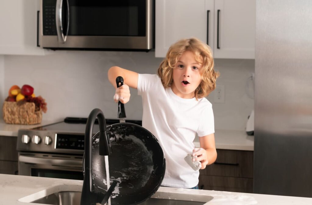Lack of responsibility for chores