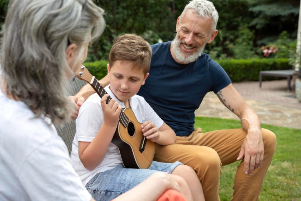 Learning and teaching a traditional song