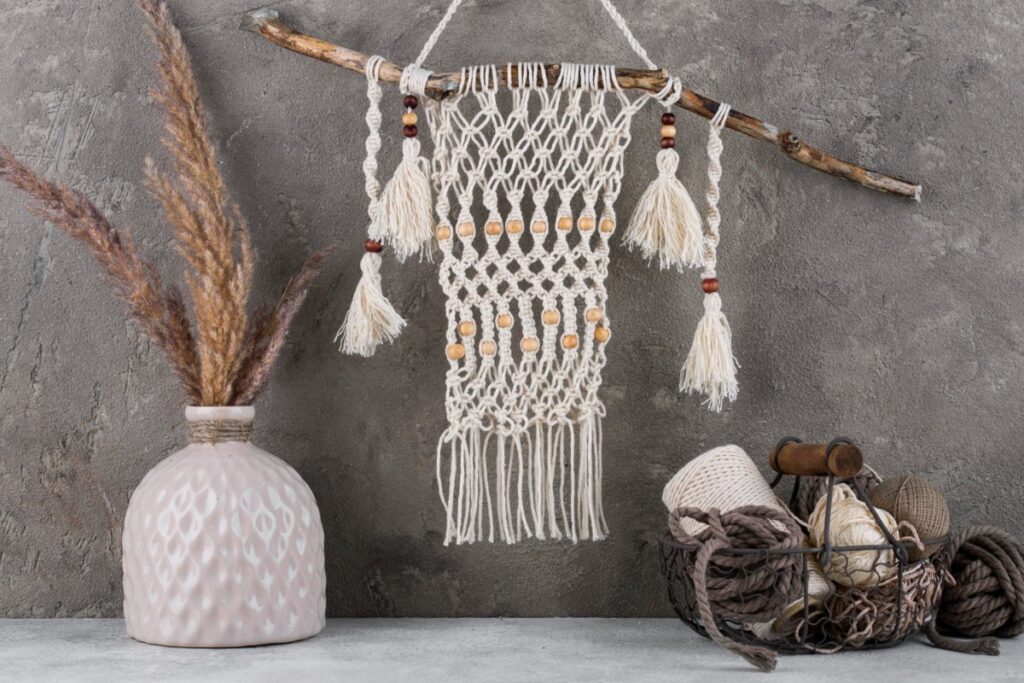 Macrame wall hanging