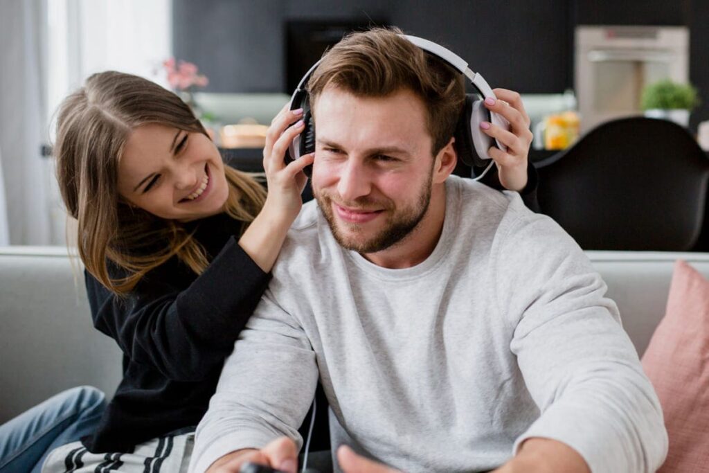Makes playlists with songs that remind him of you